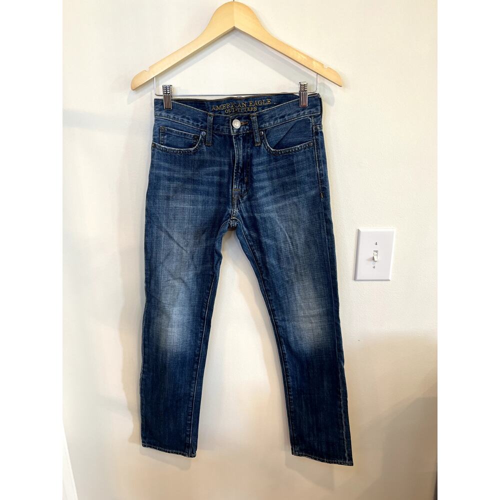 American Eagle Outfitters Slim Jeans Women's 26x28 Medium Wash 100% Cotton